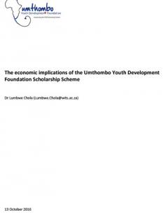 Economic Implications of the UYDF Scholarship Scheme