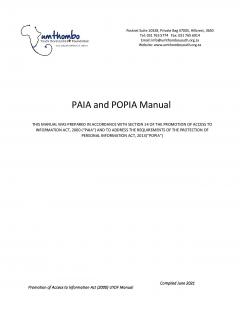 POPI Cover page